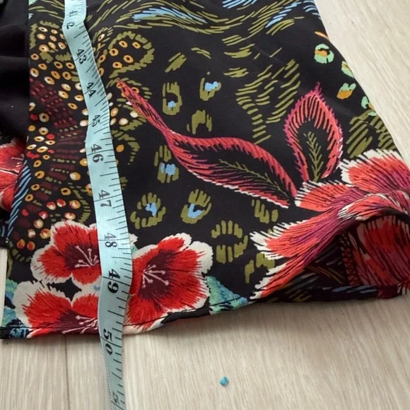 Julia Jordan Black Floral Midi Dress - Picture 7 of 8